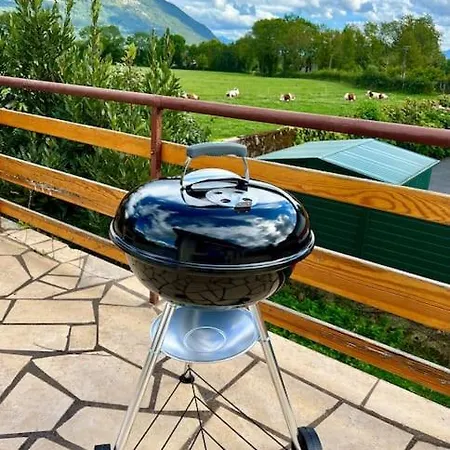 Countryside Retreat, Jacuzzi, Panoramic Views Casa de Férias Champagne-en-Valromey
